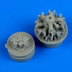 F4F-4 Wildcat engine for Airfix - Quickboost QB72 518