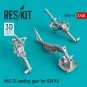 MiG-25 landing gear for ICM Kit, 1/48 - ResKit Models RSU48-0092 MiG-25 landing gear for ICM Kit, 1/48 - ResKit Models RSU48-0092