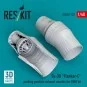 Su-30 Flanker-C parking position exhaust nozzles for GWH kit (3D Pr... Su-30 Flanker-C parking position exhaust nozzles for GWH kit (3D Pr...