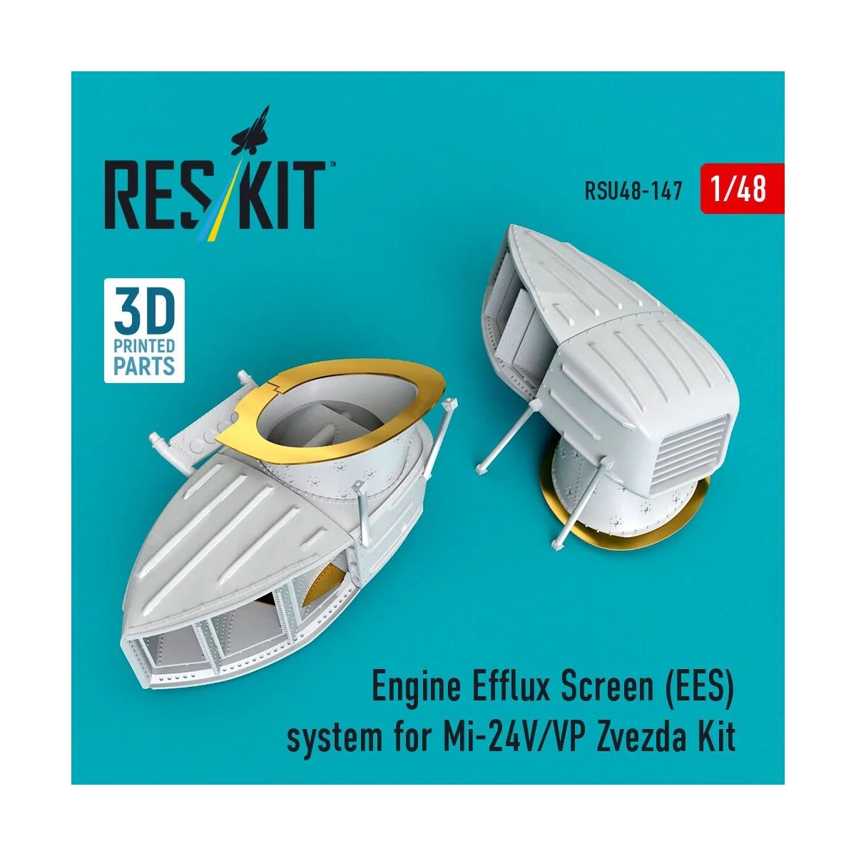 Engine Efflux Screen (EES) system for Mi-24V/VP for Zvezda kit (3D ... Engine Efflux Screen (EES) system for Mi-24V/VP for Zvezda kit (3D ...
