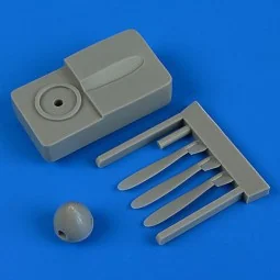 La-7 propeller w/tool for Eduard - Quickboost QB72 524