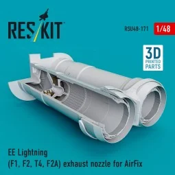 EE Lightning (F1, F2, T4, F2A) exhaust nozzle for AirFix kit (3D Pr...