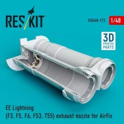 EE Lightning (F3, F5, F6, F53, T55) exhaust nozzle for AirFix kit (...