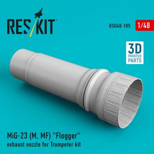 MiG-23 (M, MF) Flogger exhaust nozzle for Trumpeter kit (3D Printed...