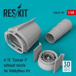 A-7E Corsair II exhaust nozzle for HobbyBoss Kit (3D Printed), 1/48...