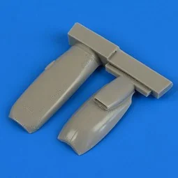 Spitfire Mk.IXc early engine covers f.Ed, 1/72 - Quickboost QB72 525