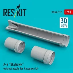 A-4 Skyhawk exhaust nozzle for Hasegawa kit (3D Printed), 1/48 - Re...