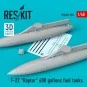 F-22 Raptor 600 gallons fuel tanks (3D Printed) - ResKit Models RSU...