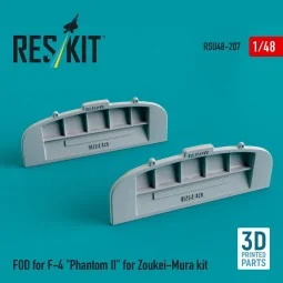 FOD for F-4 Phantom II for Zoukei-Mura kit (3D Printed), 1/48 - Res...
