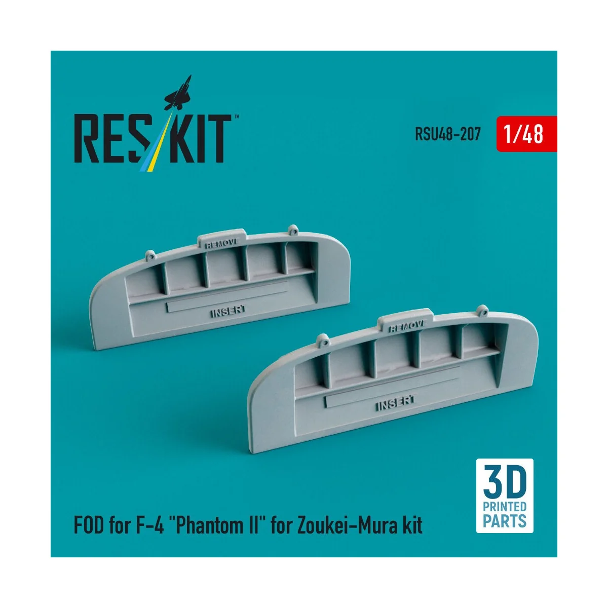 FOD for F-4 Phantom II for Zoukei-Mura kit (3D Printed) - ResKit Mo...