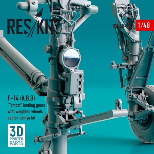 F-14 (A,B,D) Tomcat landing gears with weighted wheels set for Tami...