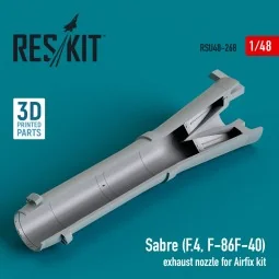 Sabre (F.4, F-86F-40) exhaust nozzle for Airfix kit (3D Printed), 1...