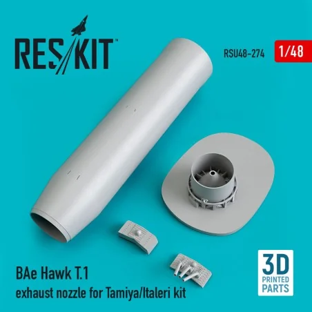 BAe Hawk T.1 exhaust nozzle for Tamiya/Italeri kit (3D Printed), 1/...