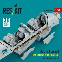 Rafale B cockpit (Basic edition with 3D decals) for HobbyBoss kit (...