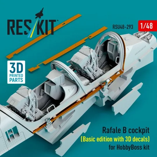 Rafale B cockpit (Basic edition with 3D decals) for HobbyBoss kit (...