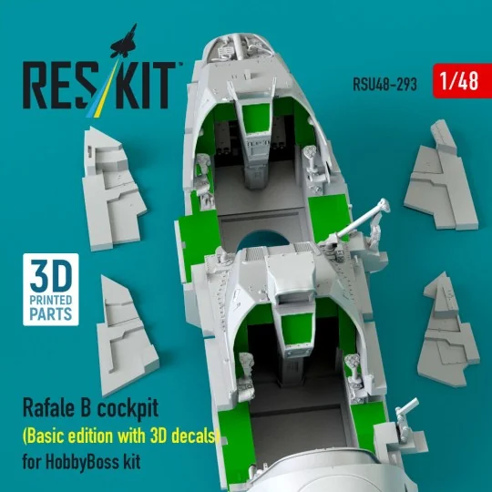Rafale B cockpit (Basic edition with 3D decals) for HobbyBoss kit (...