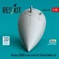 Mirage 2000D nose cone for Kinetic/Italeri kit (3D Printed) - ResKi...