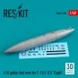 610 gallon fuel tank for F-15(J, DJ) Eagle (3D Printed) - ResKit Mo...
