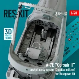 A-7E Corsair II cockpit early version (Detailed edition) for Hasega...