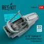 A-7D Corsair II cockpit (Detailed edition) for Hasegawa kit (3D Pri...
