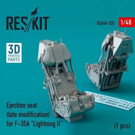 Ejection seat (late modification) for F-35A Lightning II (3D Printe...