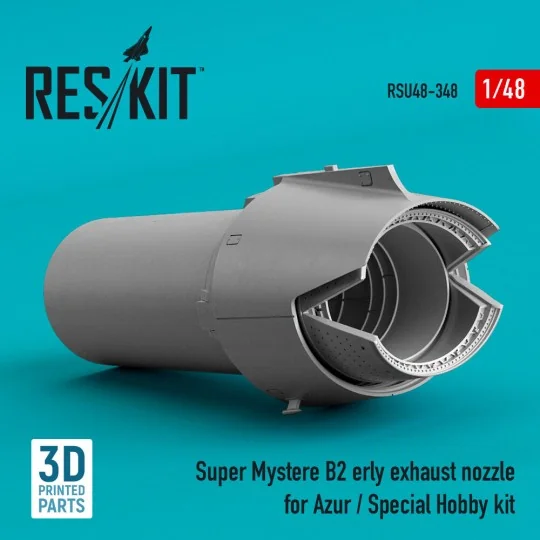 Super Mystere B2 early exhaust nozzle for Azur / Special Hobby kit ... Super Mystere B2 early exhaust nozzle for Azur / Special Hobby kit ...