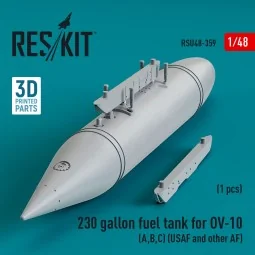 230 gallon centerline fuel tank for OV-10 (A,B,C) (USAF and other A...