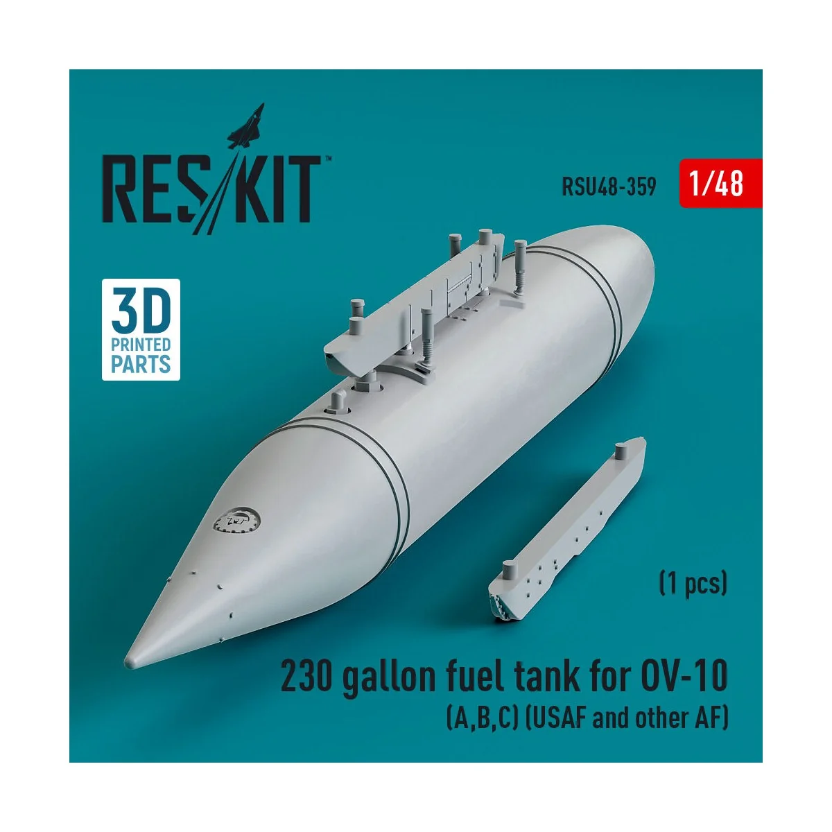 230 gallon centerline fuel tank for OV-10 (A, B, C) (USAF and other...