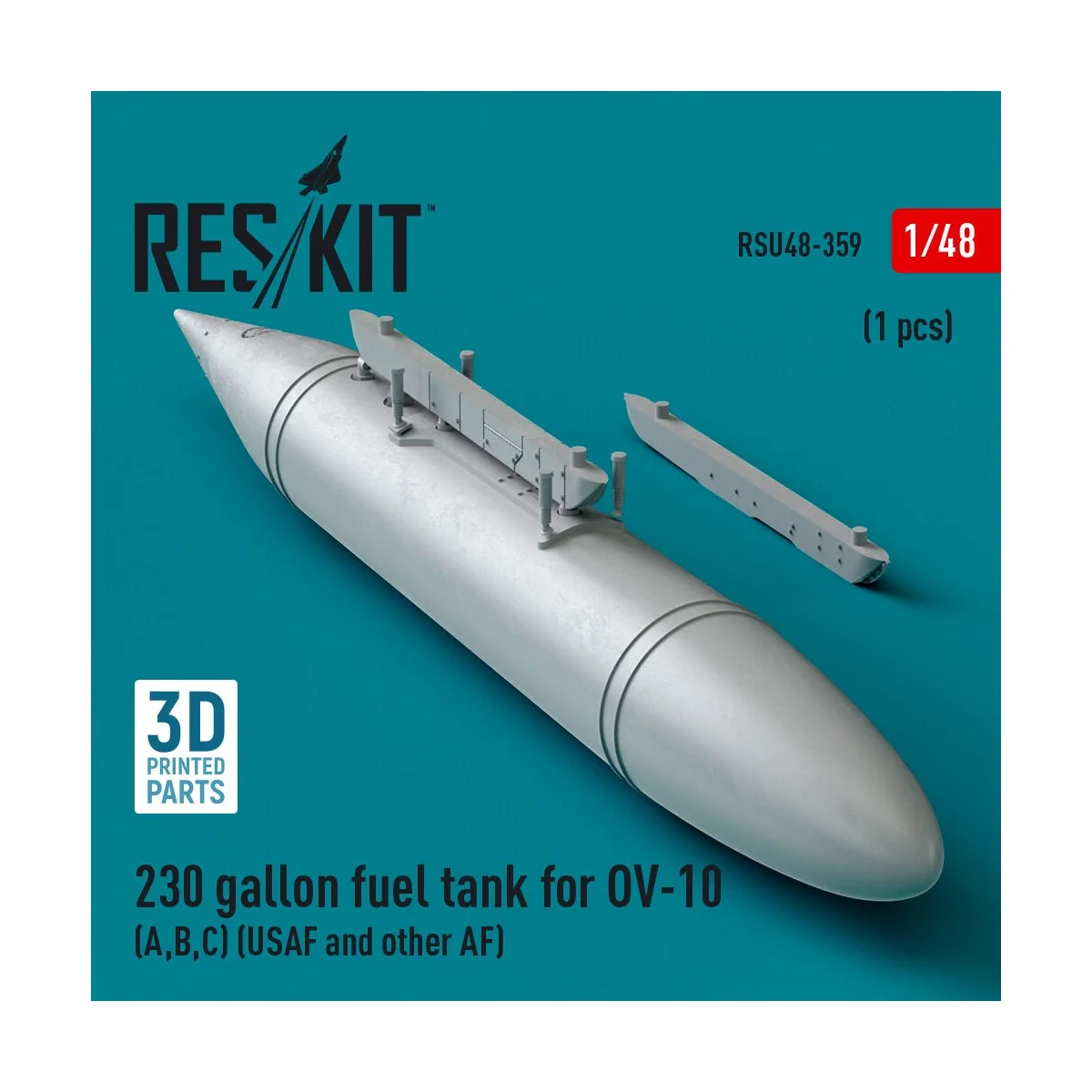 230 gallon centerline fuel tank for OV-10 (A, B, C) (USAF and other...