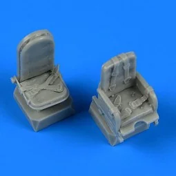 Junkers Ju 52 seats w.safety belts f.Ita, 1/72 - Quickboost QB72 544