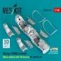 Mirage 2000D cockpit (Basic edition with 3D decals) for Kinetic kit...