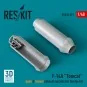 F-14A Tomcat open & closed exhaust nozzles for Tamiya kit (3D Print...