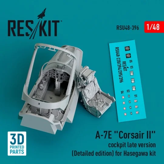 A-7E Corsair II cockpit late version (Detailed edition) for Hasegaw...