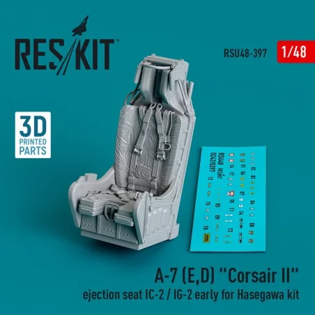 A-7 (E, D) Corsair II ejection seat IC-2 / IG-2 early for Hasegawa ...