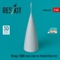 Mirage 2000B nose cone for Kinetic/Italeri kit (3D Printed), 1/48 -...