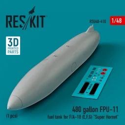 480 gallon FPU-11 fuel tank for F/A-18 (E,F,G) Super Hornet (1 pcs)...