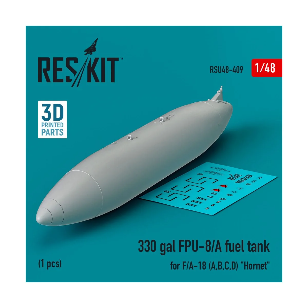 330 gallon FPU-8/A fuel tank for F/A-18 (A, B, C, D) Hornet (1 pcs)...