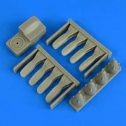 P-3 Orion propellers w/tool for Hasegawa - Quickboost QB72 555