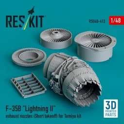 ?F-35B Lightning II exhaust nozzle (Short takeoff) for Tamiya kit (...