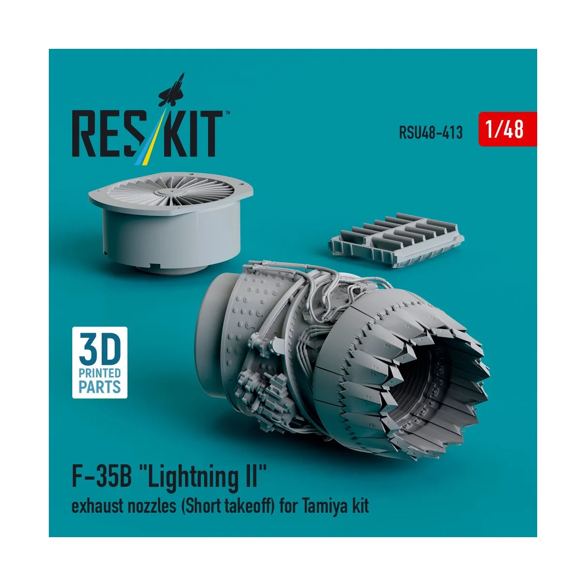 ?F-35B Lightning II exhaust nozzle (Short takeoff) for Tamiya kit (...