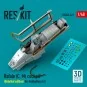 Rafale (C, M) cockpit (Detailed edition) for HobbyBoss kit (3D prin...