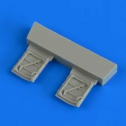 Spitfire Mk.IX cockpit's door for Eduard, 1/72 - Quickboost QB72 559