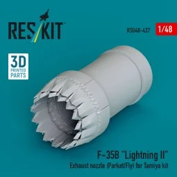 ?F-35B Lightning II exhaust nozzle (Parked/Fly) for Tamiya kit (3D ...