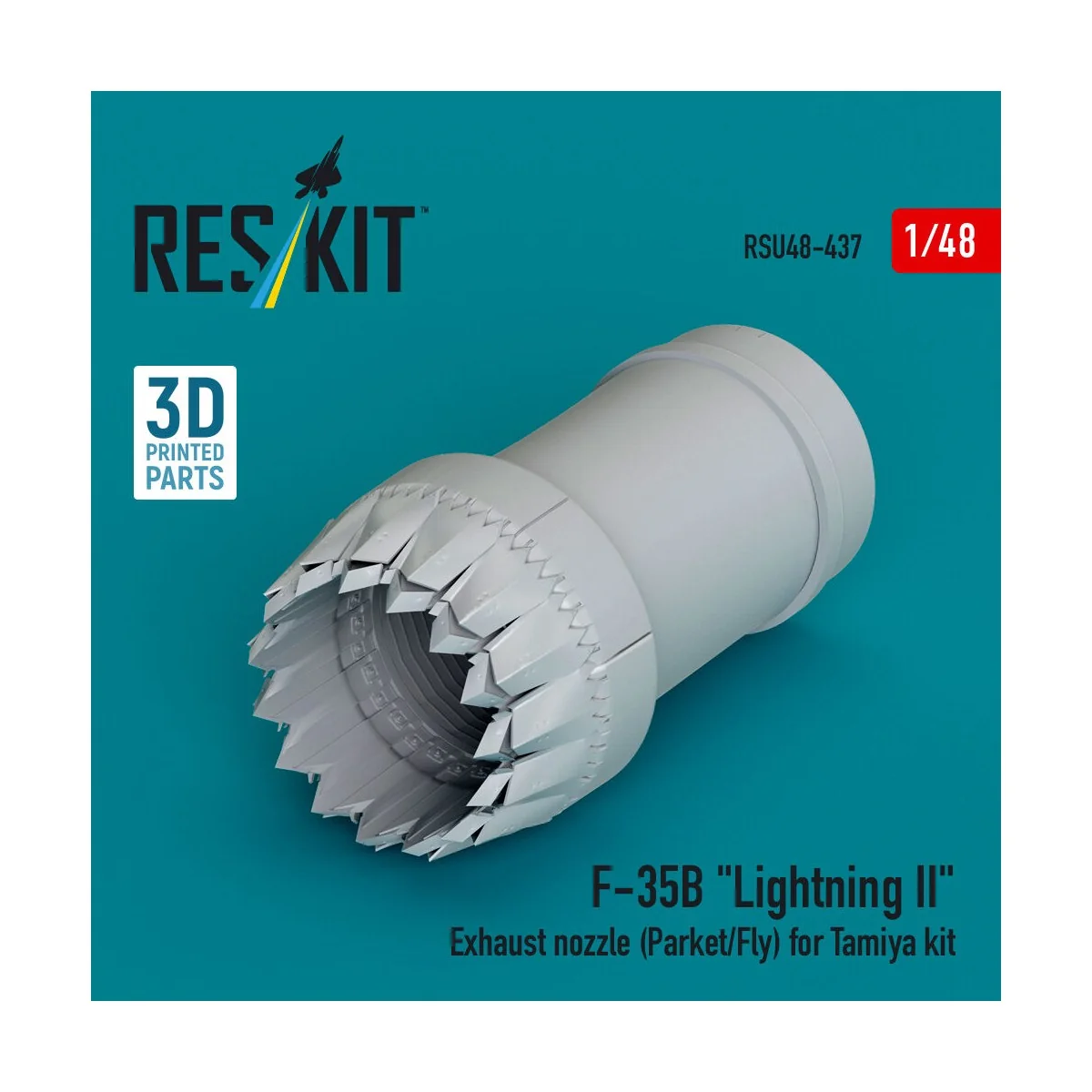 ?F-35B Lightning II exhaust nozzle (Parked/Fly) for Tamiya kit (3D ...