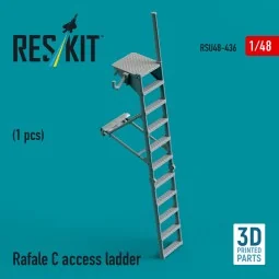 Rafale C access ladder (3D Printed), 1/48 - ResKit Models RSU48-0436