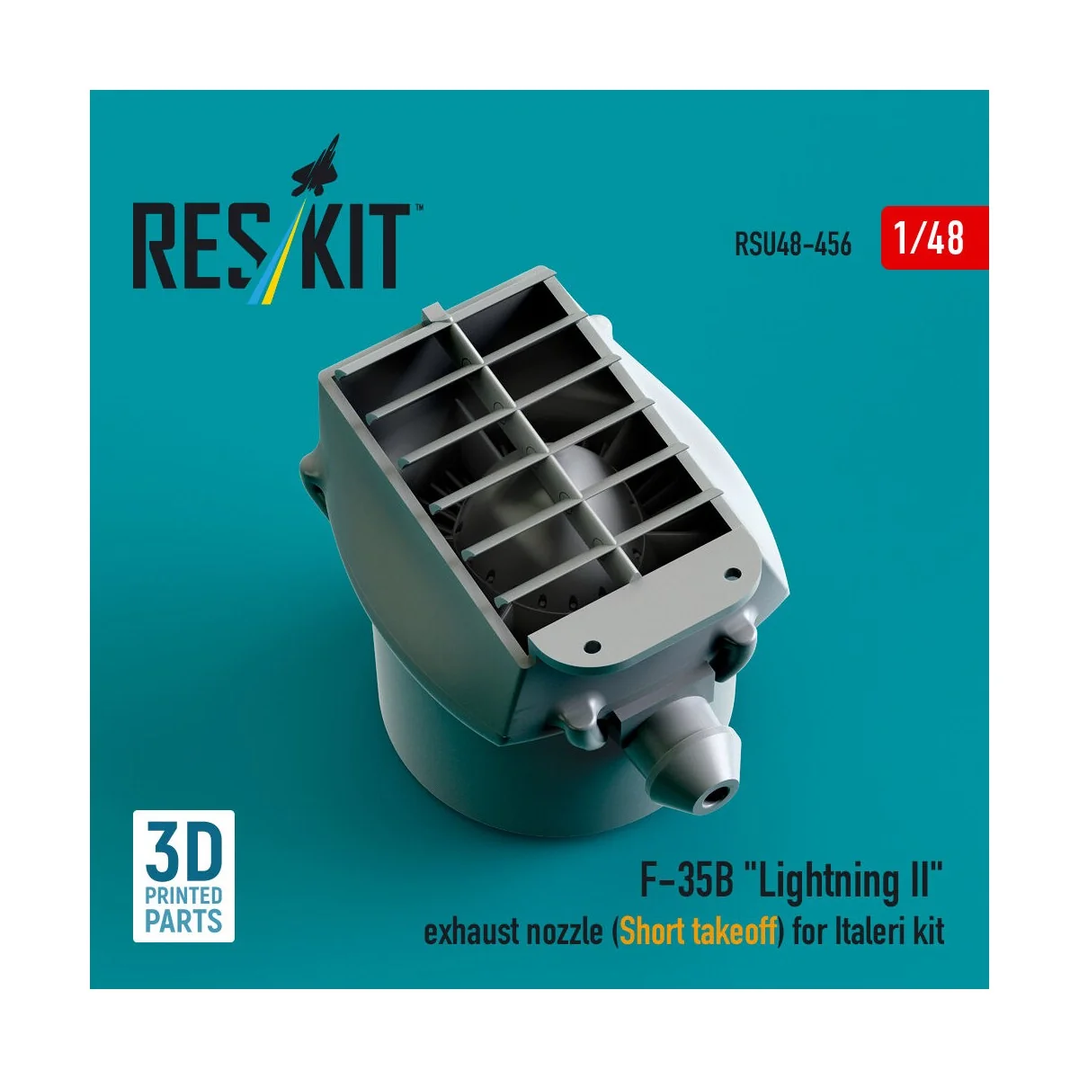 F-35B Lightning II exhaust nozzle (Short takeoff) for Italeri kit (...