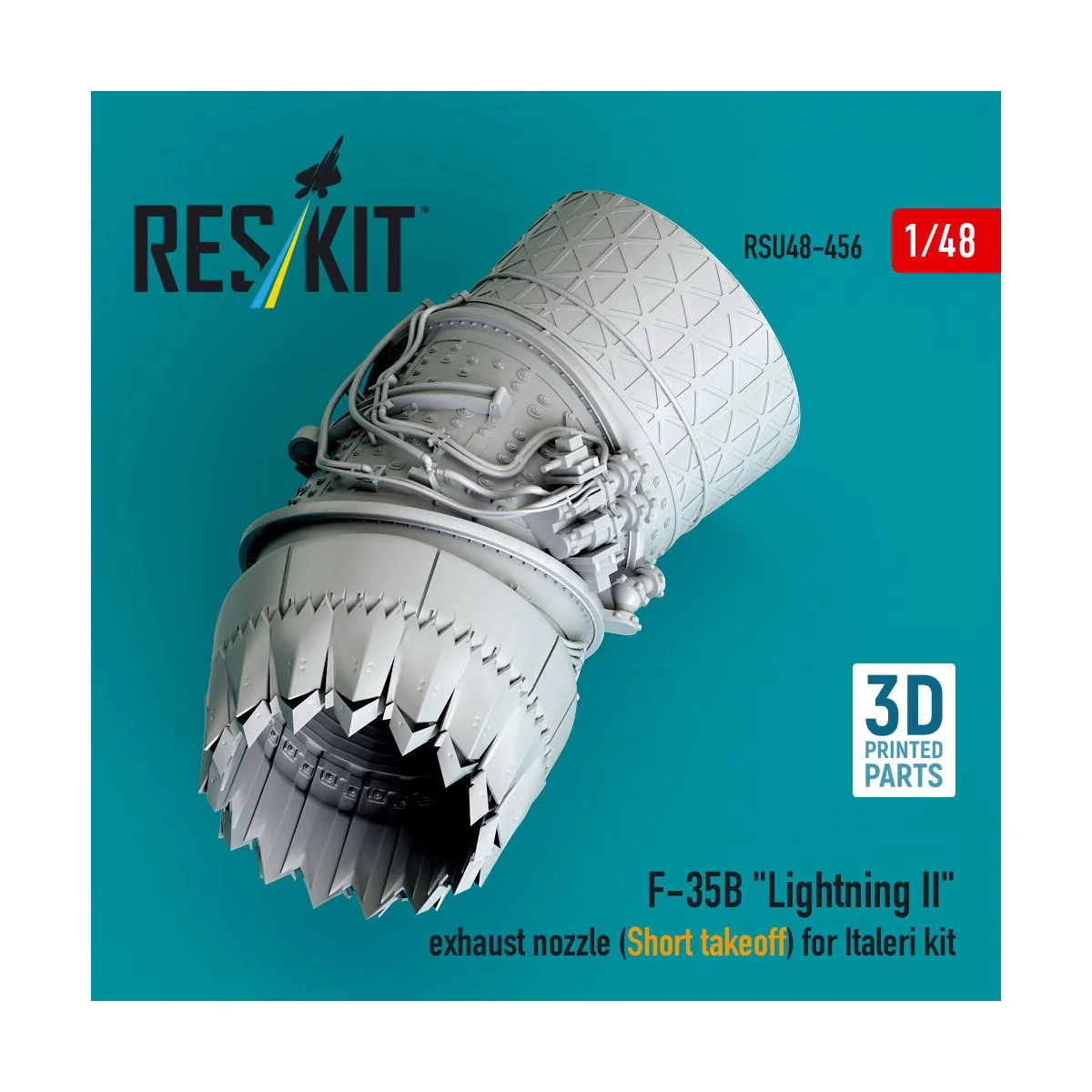 F-35B Lightning II exhaust nozzle (Short takeoff) for Italeri kit (...