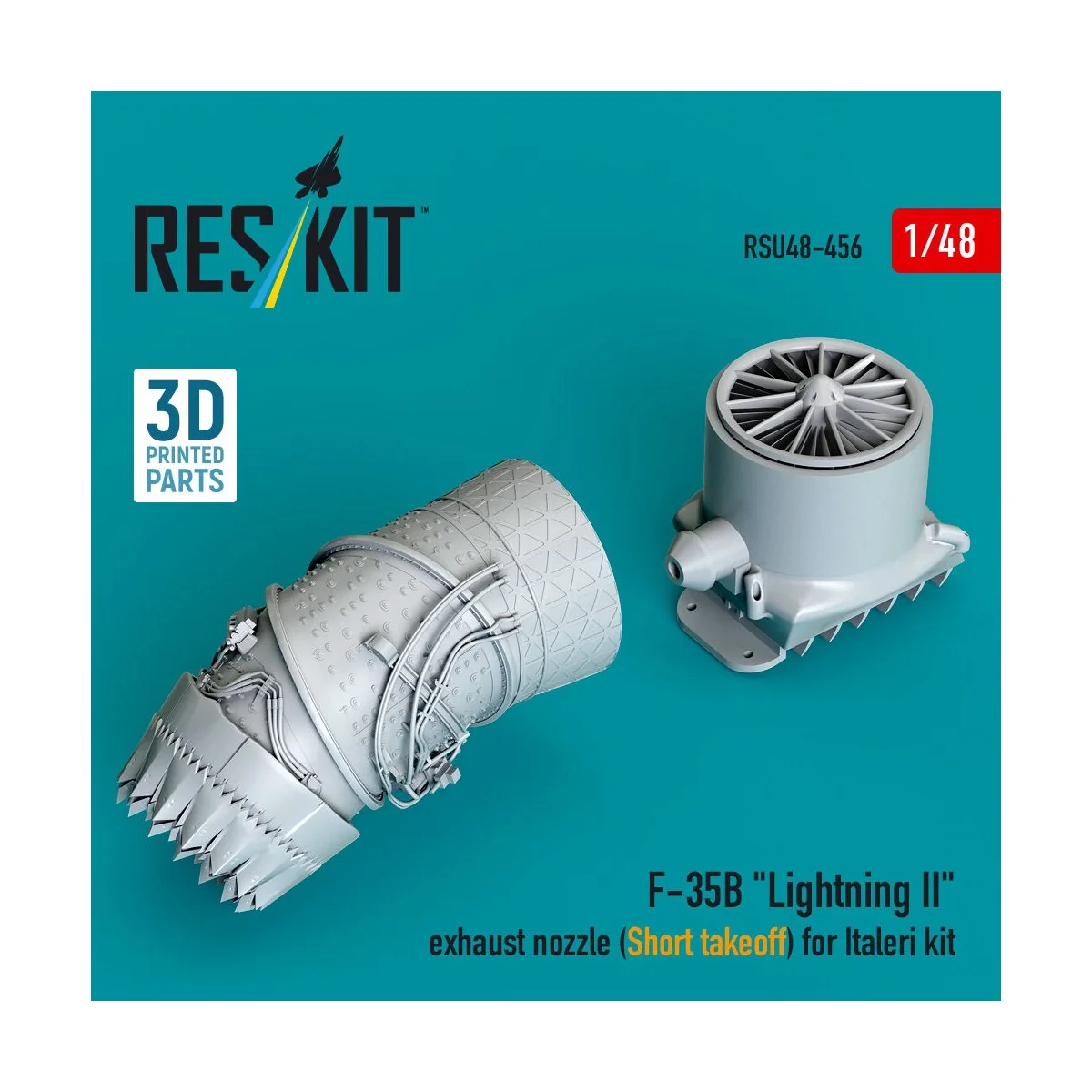 F-35B Lightning II exhaust nozzle (Short takeoff) for Italeri kit (...