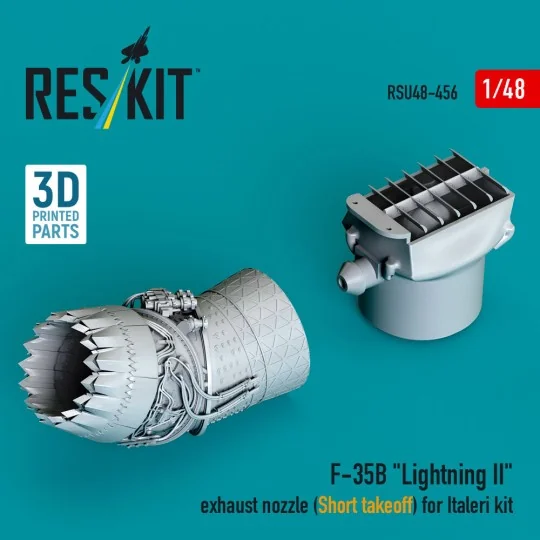 F-35B Lightning II exhaust nozzle (Short takeoff) for Italeri kit (...