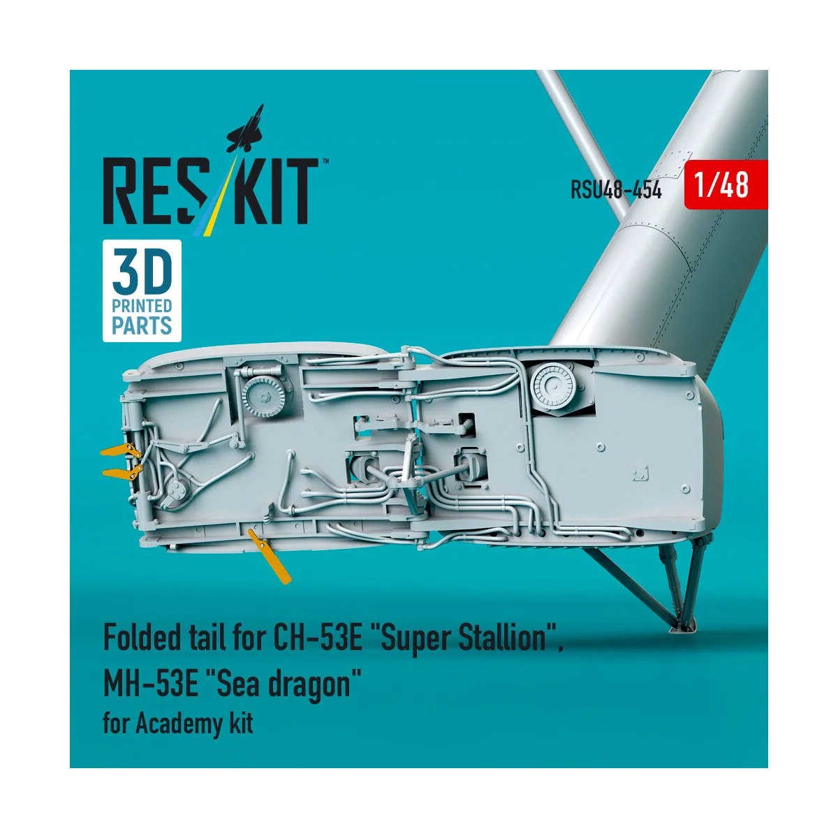 Folded tail for CH-53E Super Stallion, MH-53E Sea dragon for Academ... Folded tail for CH-53E Super Stallion, MH-53E Sea dragon for Academ...
